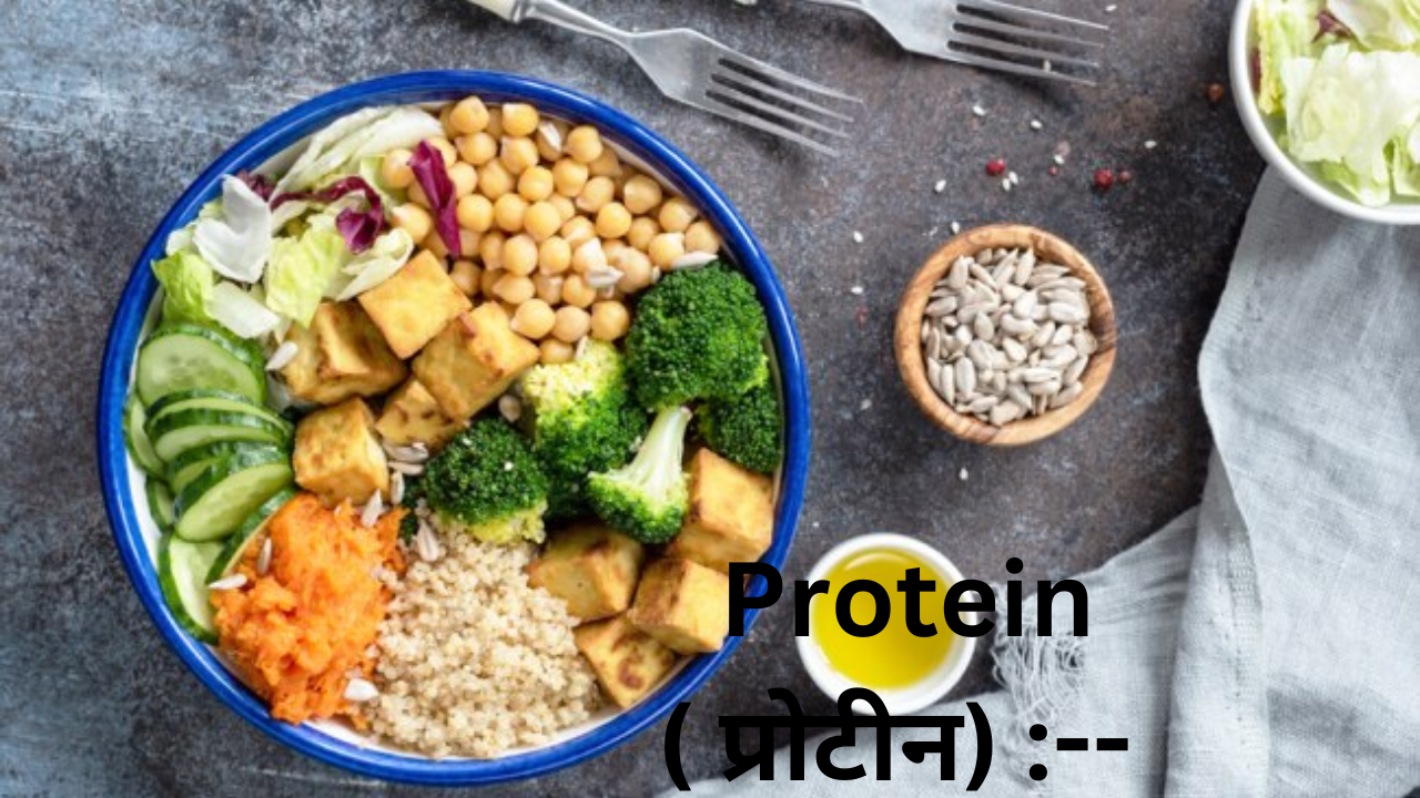 Protein ( प्रोटीन) :--