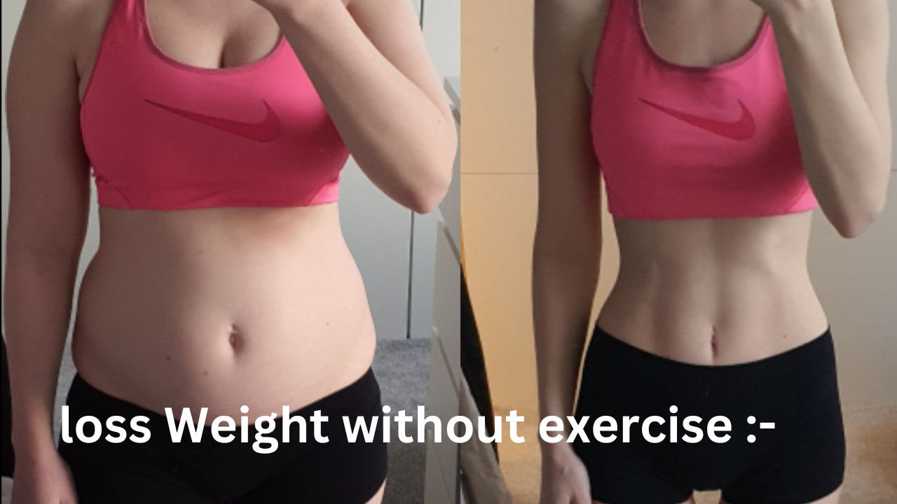 loss Weight without exercise :-